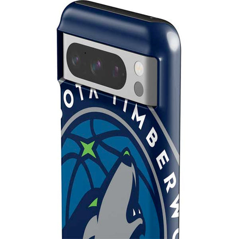 NBA Minnesota Timberwolves Large Logo Google Pixel 8 Pro Impact Case